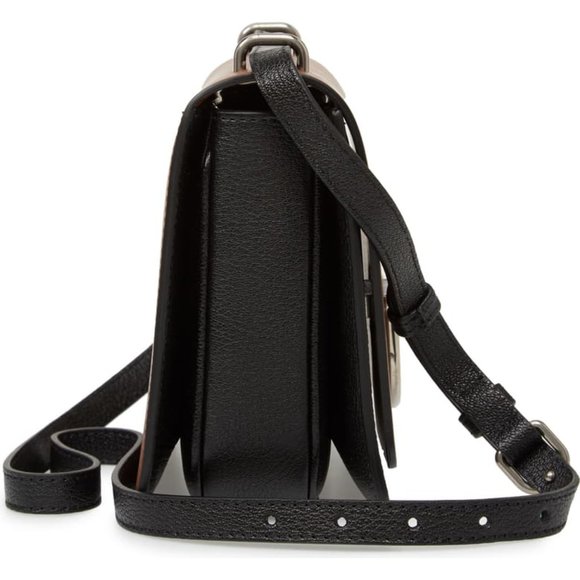 Burberry Bags Burberry Small Black Leather Dring Crossbody Bag